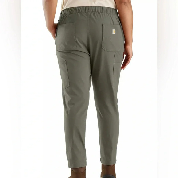 Carhartt FORCE RELAXED FIT RIPSTOP WORK PANTS Dusty Olive Green Size 2X - Picture 2 of 11